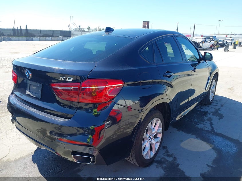 Vin: 5uxku0c54g0f93572, lot: 46760285, bmw x6 sdrive35i 20164
