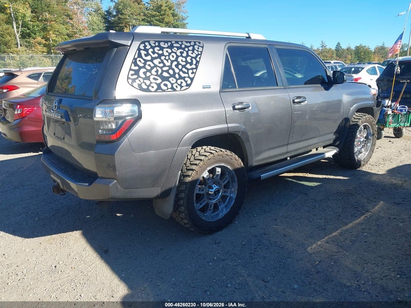 Vin: jtebu5jr4g5303086, lot: 46760300, toyota 4runner sr5 20164