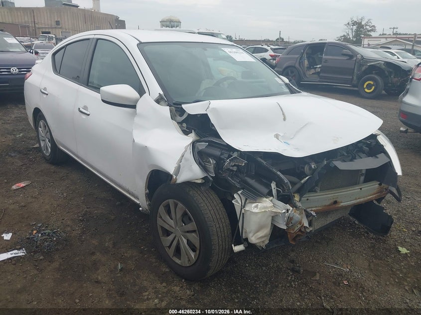 Vin: 3n1cn7ap9hl844056, lot: 46760303, nissan versa 1.6 sv 20171