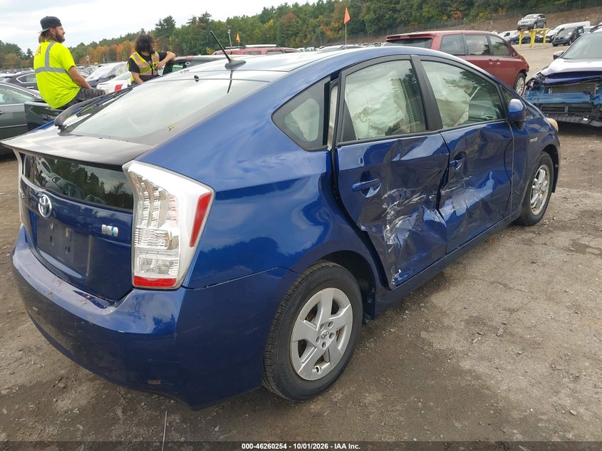 Vin: jtdkn3du8a0233411, lot: 46760323, toyota prius iii 20104