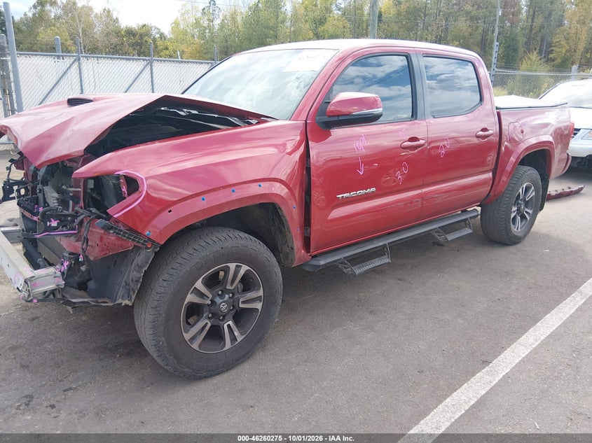 Vin: 3tmcz5an3km267353, lot: 46760344, toyota tacoma trd sport 20192