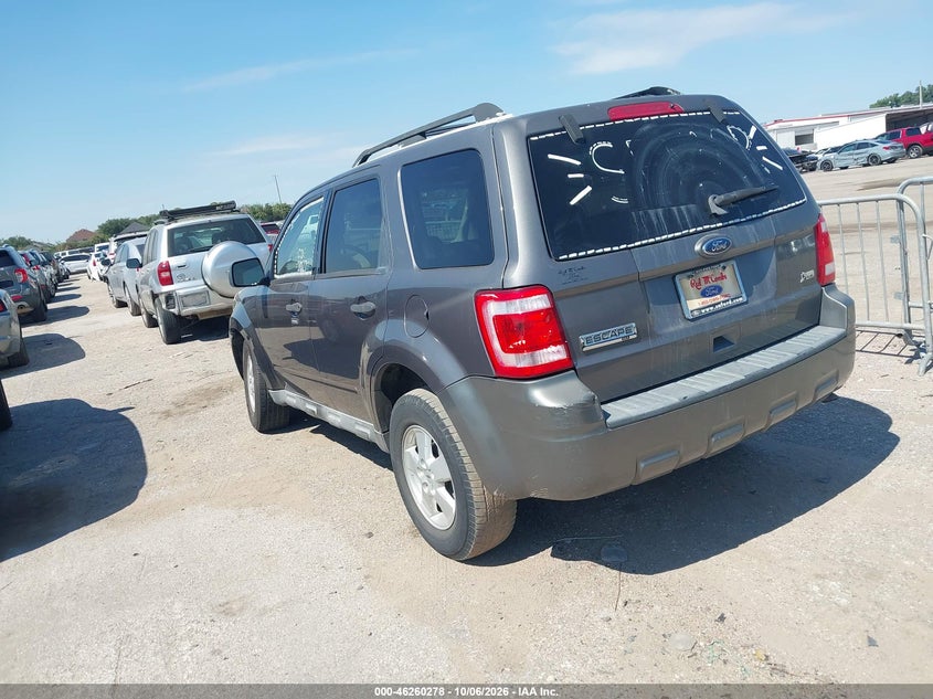 Vin: 1fmcu0dgxaka09783, lot: 46760348, ford escape xlt 20103