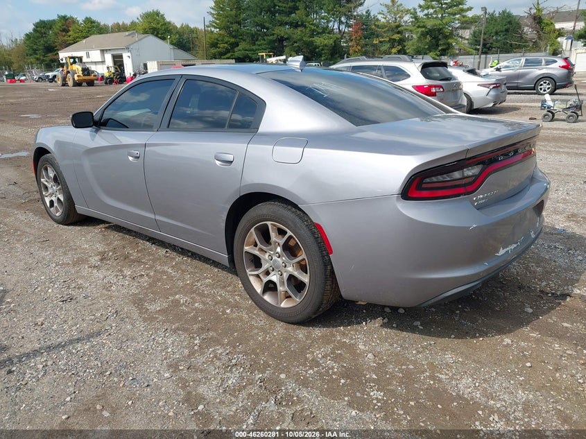 Vin: 2c3cdxjg9gh259702, lot: 46760350, dodge charger sxt 20163