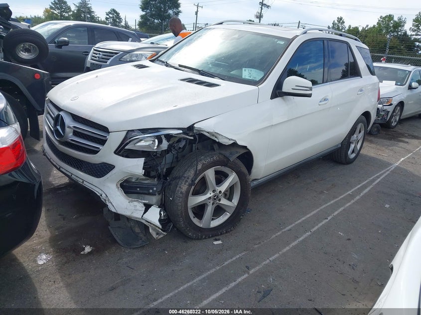 2017 Mercedes-Benz Gle 350, Удар спереди, IAAI, VIN 4JGDA5JB5HA921577 — фото 2