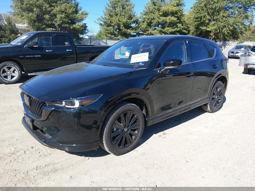 Vin: jm3kfbdy3s0549530, lot: 46760407, mazda cx-5 2.5 turbo premium 20252
