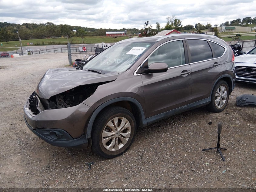 Vin: 5j6rm4h79dl026115, lot: 46760439, honda cr-v ex-l 20132