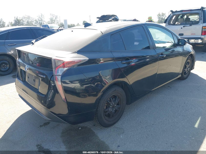 Vin: jtdkbrfu6g3515112, lot: 46760448, toyota prius two 20164
