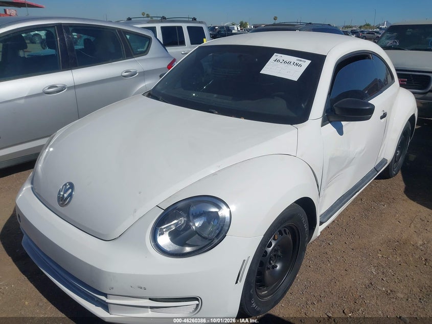 Vin: 3vwfp7at5dm645458, lot: 46760455, volkswagen beetle 2.5l entry 20132