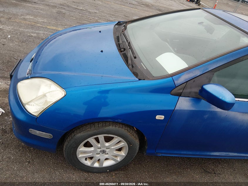 HONDA CIVIC 2003 VIN SHHEP33573U403293