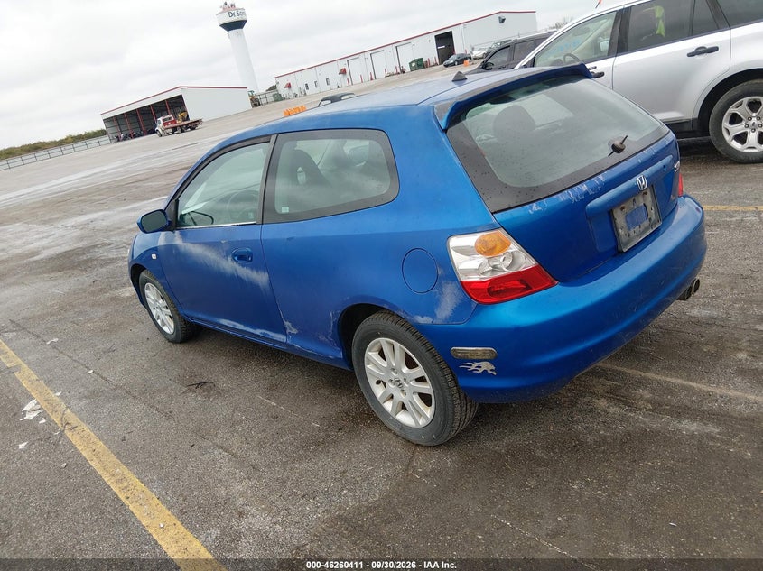 HONDA CIVIC 2003 VIN SHHEP33573U403293