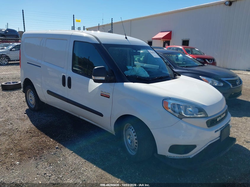 Vin: zfbhrfab2n6x67593, lot: 46760499, ram promaster city cargo van 2022 img_1