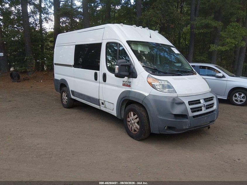 Vin: 3c6trvbg2ee102139, lot: 46760520, ram promaster 1500 2014 img_1