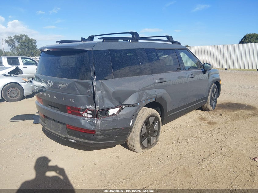 Vin: 5nmp24g19th120771, lot: 46760535, hyundai santa fe hybrid sel 20264