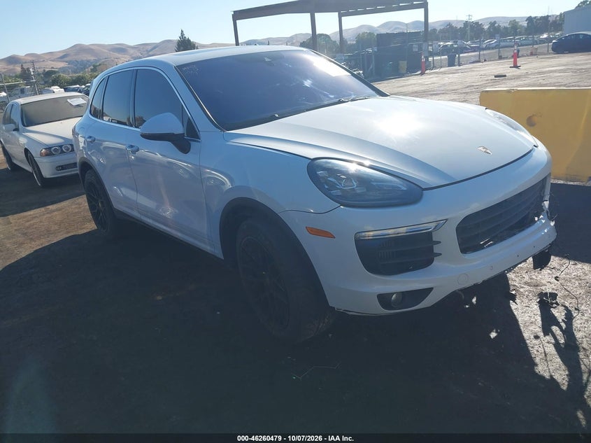 Vin: wp1ab2a27gla96047, lot: 46760548, porsche cayenne s 20161