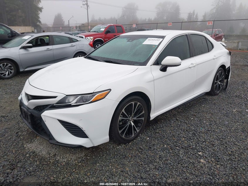 Vin: 4t1b11hk6ku292813, lot: 46760561, toyota camry se 20192