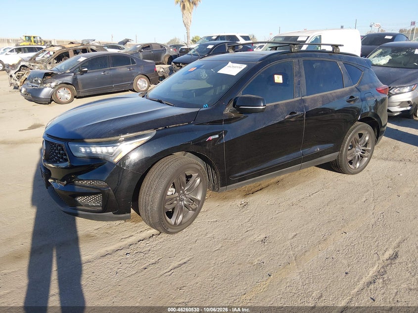 2020 Acura Rdx A-Spec Package, Био/химия, IAAI, VIN 5J8TC2H69LL038002 — фото 2
