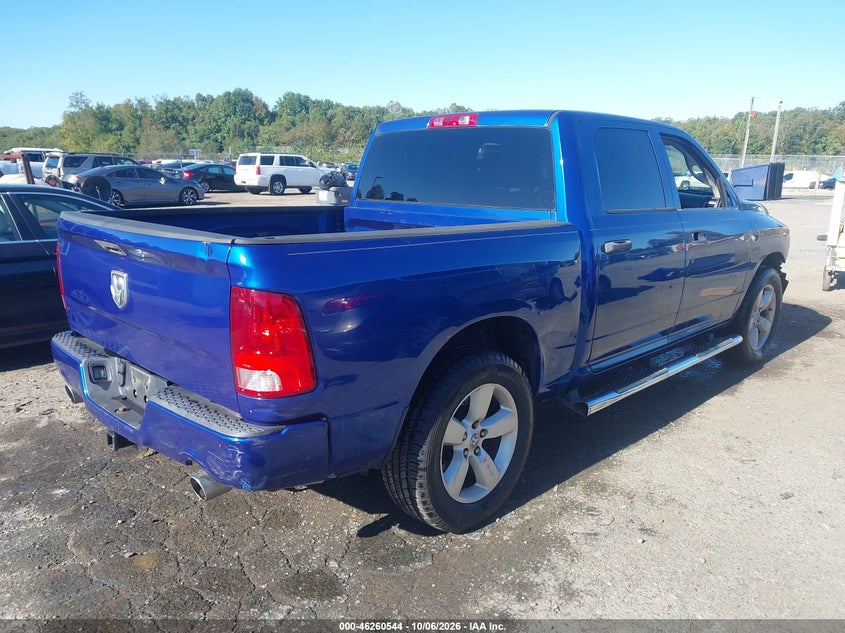 Vin: 3c6rr6kt0eg331260, lot: 46760613, ram 1500 express 20144