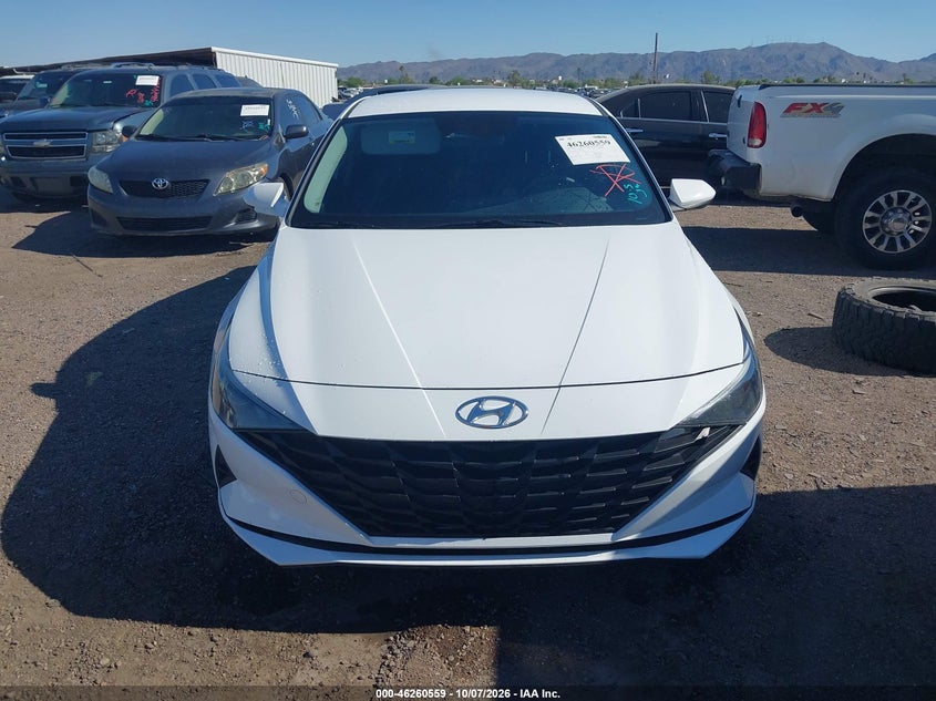 HYUNDAI ELANTRA HYBRID 2021 VIN KMHLM4AJXMU007919