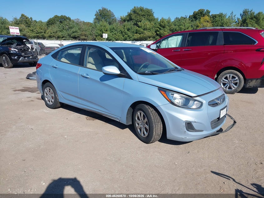 Vin: kmhct4ae4eu713792, lot: 46760639, hyundai accent gls 20141