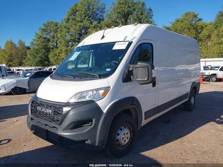 Vin: 3c6lrvdgxpe594130, lot: 46760655, ram promaster 2500 high roof 159 wb 20232