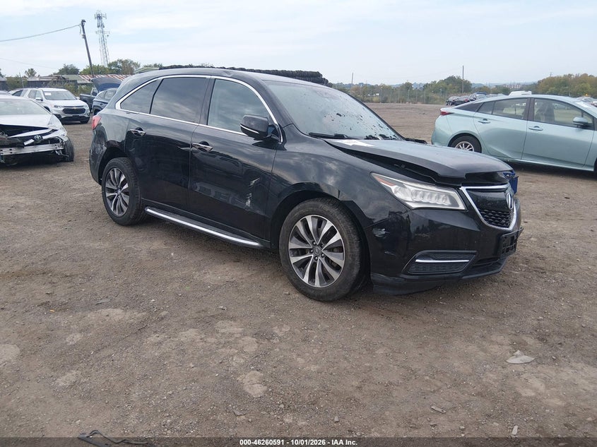 2016 ACURA MDX TECHNOLOGY   ACURAWATCH PLUS PACKAGES/TECHNOLOGY PACKAGE