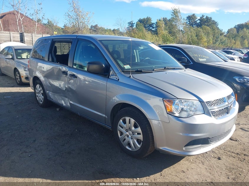 Vin: 2c4rdgbg9kr767269, lot: 46760703, dodge grand caravan se 20191