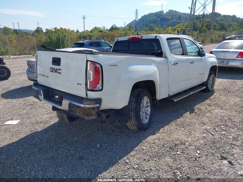 Vin: 1gtg6den3j1151757, lot: 46760739, gmc canyon slt 20184