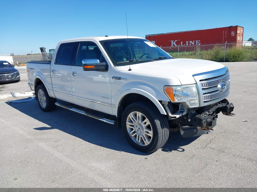 2012 FORD F-150 PLATINUM