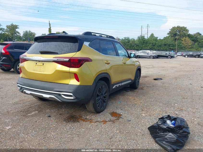 Vin: kndeuca23p7348209, lot: 46760785, kia seltos nightfall edition 20234