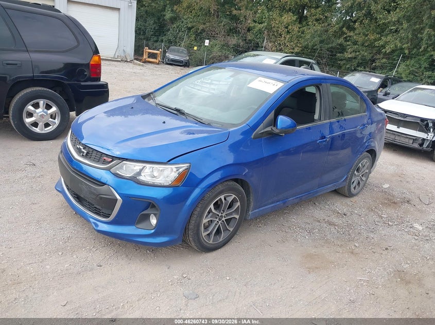 CHEVROLET SONIC 2019 VIN 1G1JD5SB0K4108739