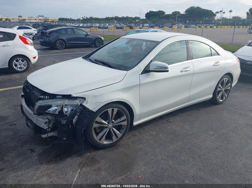 Vin: wddsj4eb7en156012, lot: 46760824, mercedes-benz cla 250 20142