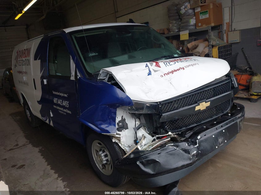 Vin: 1gcwgafp5r1270932, lot: 46760868, chevrolet express cargo rwd 2500 regular wheelbase wt 2024 img_1