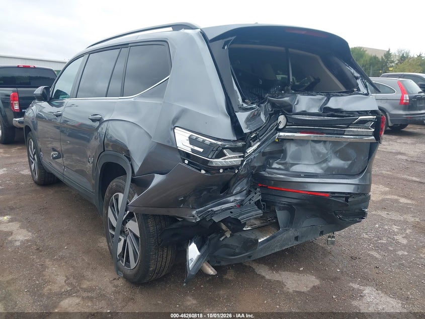 Vin: 1v2wr2ca0sc567101, lot: 46760887, volkswagen atlas 2.0t se w/technology 20253