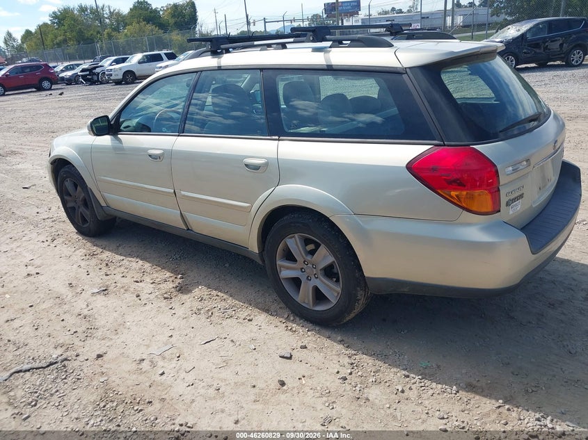 SUBARU OUTBACK 2006 VIN 4S4BP86C764307604