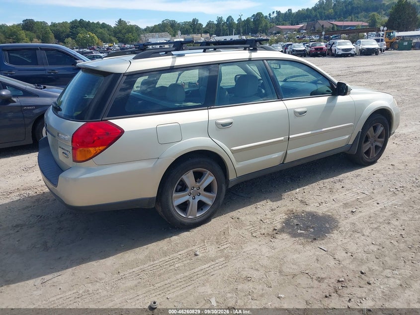 2006 SUBARU OUTBACK auction photo 4