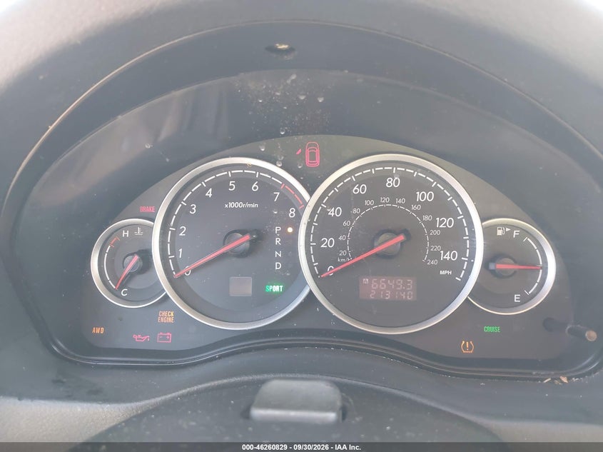 2006 SUBARU OUTBACK auction photo 7