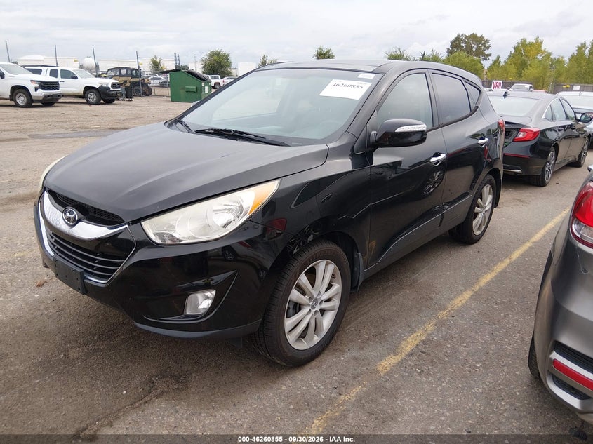 Vin: km8jucac0du689745, lot: 46760924, hyundai tucson limited 20132