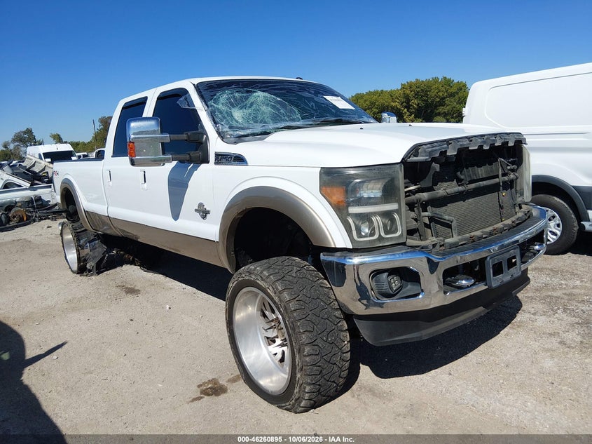 Vin: 1ft7w2bt7bec67593, lot: 46760964, ford f-250 lariat 20111