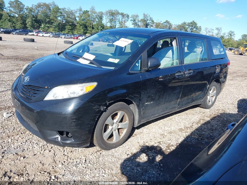 Vin: 5tdzk3dc0ds280285, lot: 46760965, toyota sienna l v6 7 passenger 20132