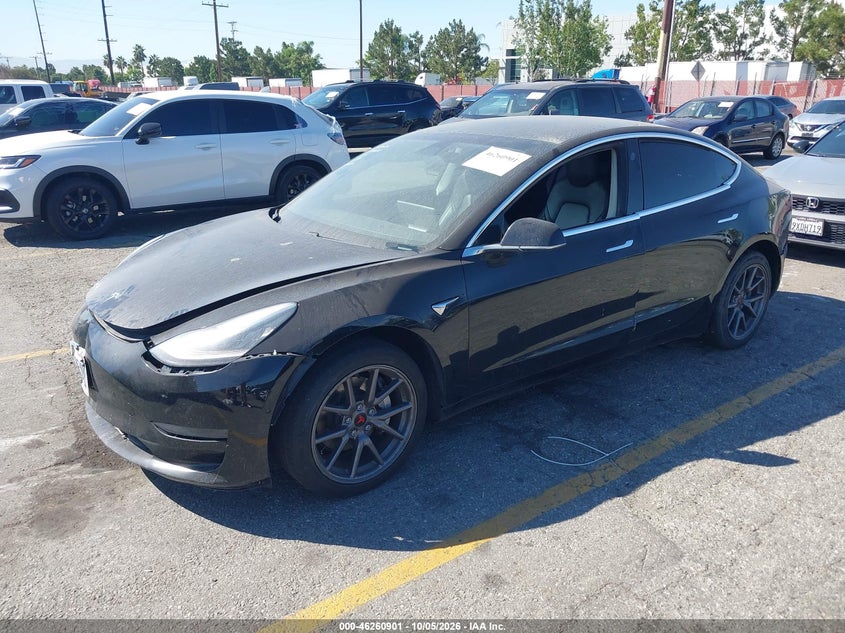 Vin: 5yj3e1ea4kf504111, lot: 46760970, tesla model 3 long range/mid range/standard range/standard range plus 20192