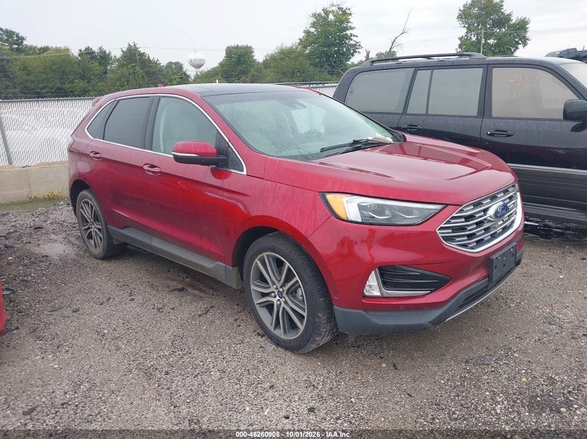 Vin: 2fmpk3k9xkbb34730, lot: 46760977, ford edge titanium 2019 img_1
