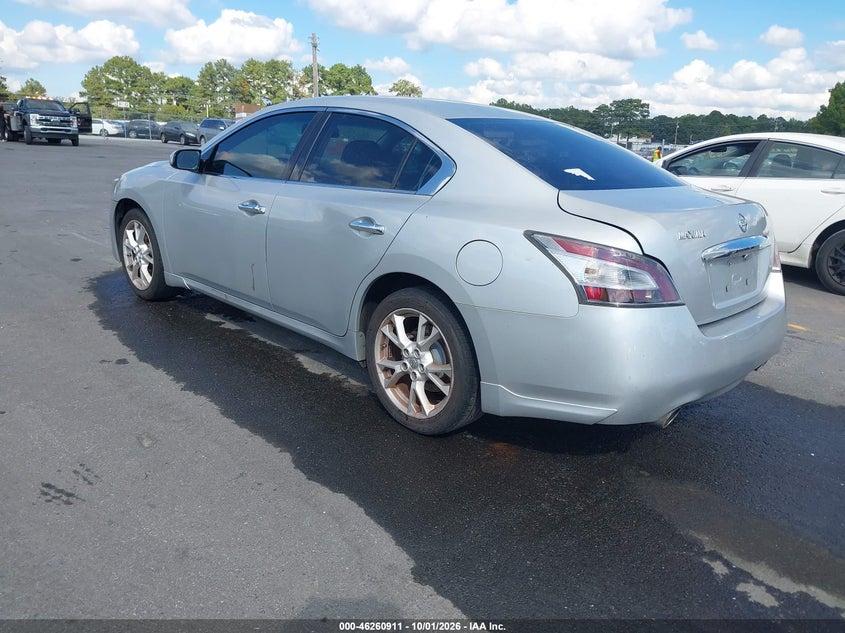 Vin: 1n4aa5ap0cc867935, lot: 46760980, nissan maxima 3.5 s 20123