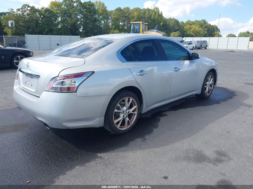 Vin: 1n4aa5ap0cc867935, lot: 46760980, nissan maxima 3.5 s 20124