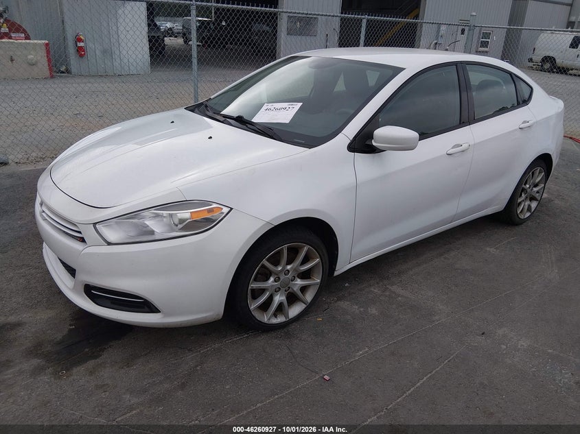 Vin: 1c3cdfba5dd225995, lot: 46760996, dodge dart sxt 20132