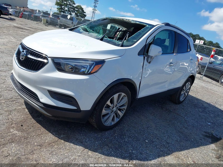 Vin: kl4cjasb4kb759475, lot: 46761008, buick encore fwd preferred 20192