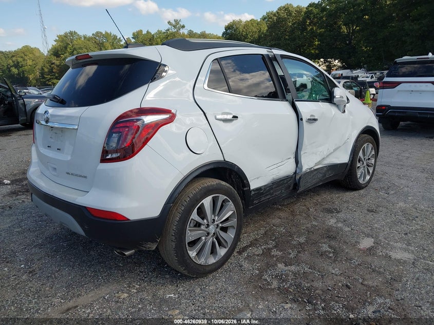 Vin: kl4cjasb4kb759475, lot: 46761008, buick encore fwd preferred 20194
