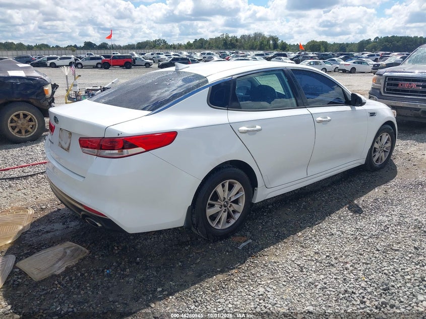 Vin: 5xxgt4l30gg053034, lot: 46761014, kia optima lx 20164
