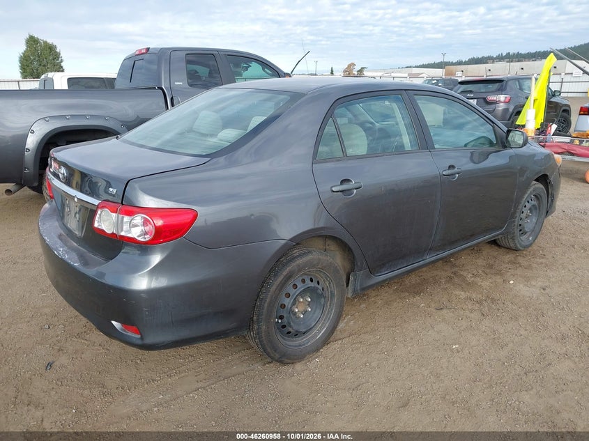 Vin: 5yfbu4eexcp034689, lot: 46761027, toyota corolla le 20124