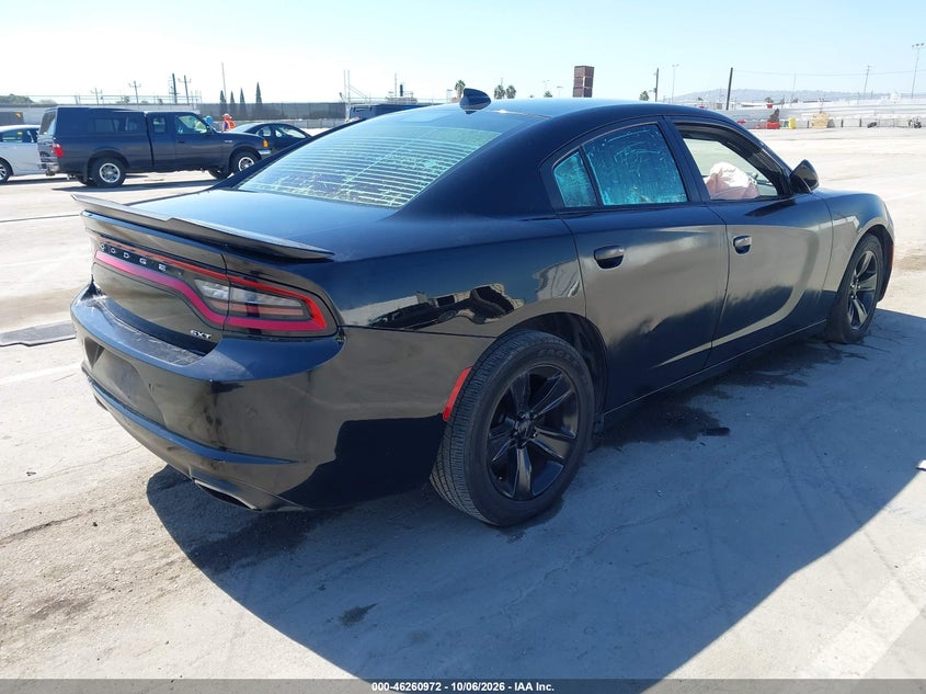 Vin: 2c3cdxhgxgh215438, lot: 46761041, dodge charger sxt 20164