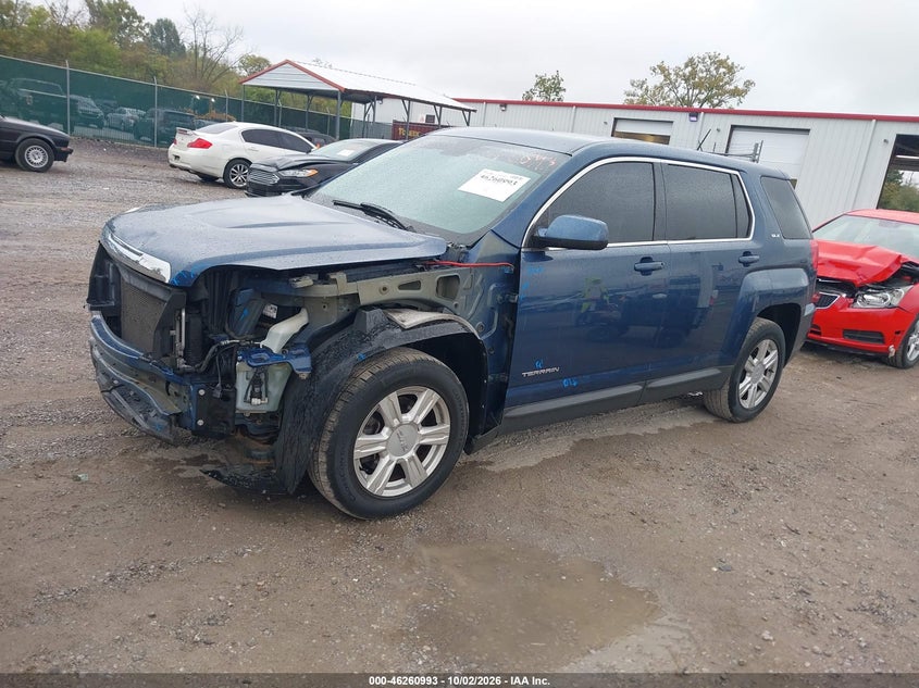 Vin: 2gkalmek0g6218992, lot: 46761062, gmc terrain sle 20162